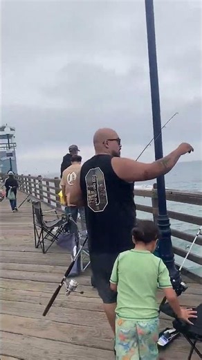 At Oceanside Pier San Diego California Fishing pier in Oceanside #shorts #oceanside #sandiego