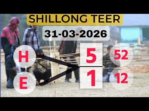31/03/2026 👉 Shillong teer common number|Shillong teer target number|Shillong teer hit number today