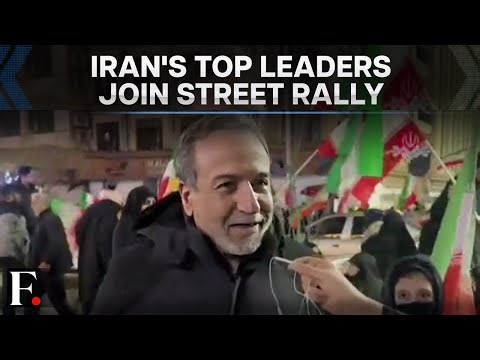 Iran's Pezeshkian and Araghchi Spotted in Pro-Regime Protest in Tehran Amid US Immunity