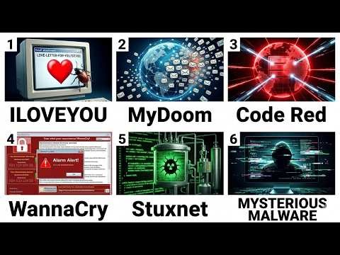 The Most Destructive Computer Viruses Explained in 4 Minutes