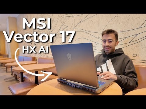 Masaüstü Bilgisayarını Çöpe At! - MSI Vector 17 HX AI İnceleme