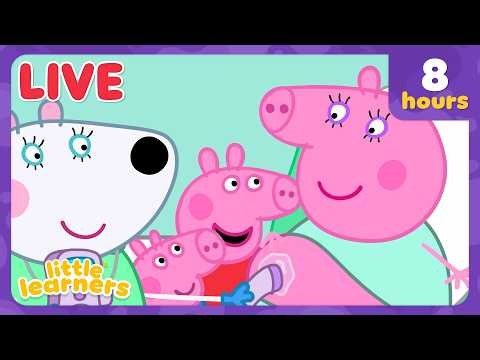 🔴 LIVE! Peppa Pig Learns About Life With Baby EVIE! 🍼🐷 | Peppa Pig Tales Full Episodes