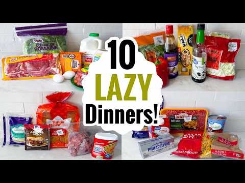 10 LAZY Dinners That Are Cheap, EASY & Actually Good | Julia Pacheco