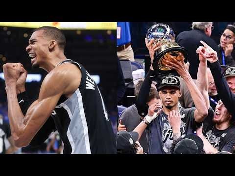 Wemby Dunks on Chet! Spurs Win Game 7 vs Thunder Advance to NBA Finals!