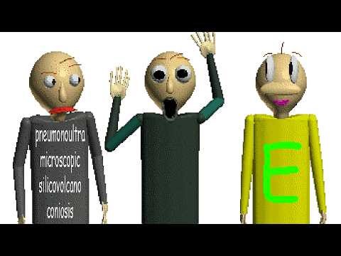 Antidisestablishmentarianism | Baldi's basics MOD