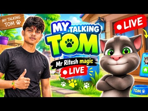 Mr ritesh magic live talking tom 🧿