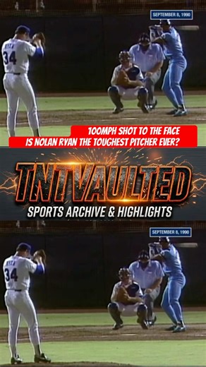 Bo Jackson vs. Nolan Ryan: The Day a Legend Bled 🩸#tntvaulted