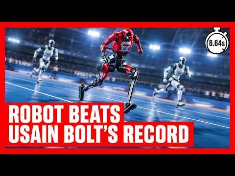 China Held the Robot Olympics | And a Robot Just Beat Usain Bolt