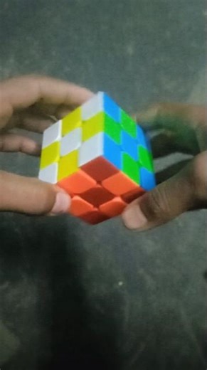 how to draw checkmate pattern || #shorts #Cube