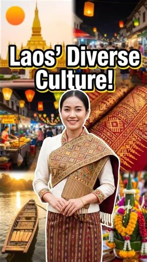 Laos' Diverse Culture: Hmong, Lowland & Crafts!