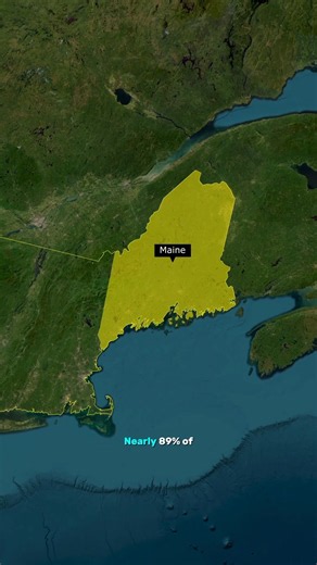 The US state of Maine #geography