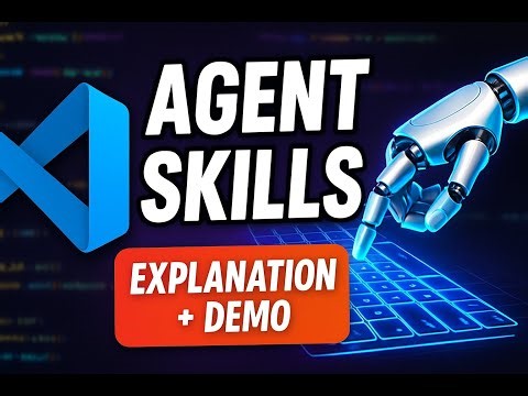 Agent Skills in VS Code 🤯 | GitHub Copilot & Anthropic Skills (Live Demo)