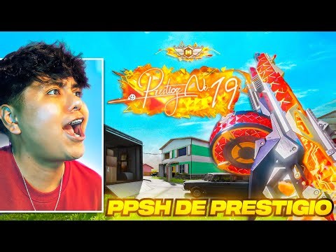 Por fin CONSEGUÍ la PPSH Legendaria de PRESTIGIO #19 en COD mobile
