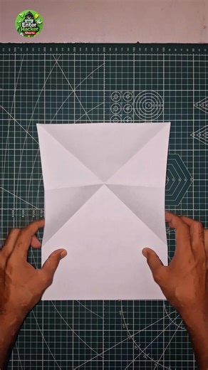 how to make a new paper airoplane 😍 | easy tutorial craft jet plane | super fighter jet #shorts