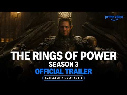 The Rings of Power - Season 3 Official Trailer | Available In Multi - Audio | Prime Video India