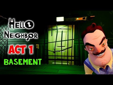 Hello Neighbour ACT 1 Gameplay walkthrough part 1 #subscribe 