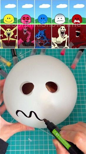 I made a VERITY, CRUELITY, FALSITY, LOVITY MOD (from Minecraft) Sprunki OC out of balloon