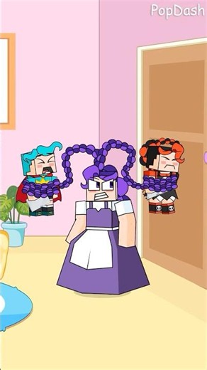 Rory & Ivy Kept Saying "Not Fair!"... So Mom Taught Them a Lesson! #minecraft #shorts