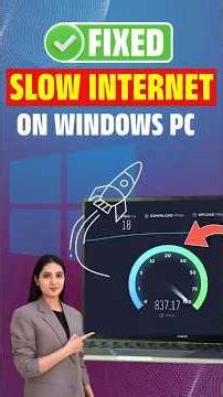 How to Fix Slow Internet on Windows PC | Increase WiFi Speed on PC