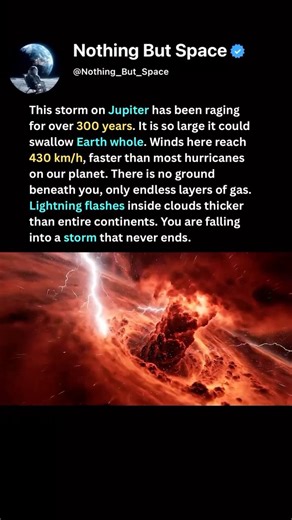 A Storm Bigger Than Earth (Jupiter’s Great Red Spot) #spaceexploration #space #jupiter #storm #yt