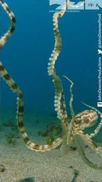 🐙 The Ocean's Ultimate Shapeshifter 🐙 #mimicoctopus