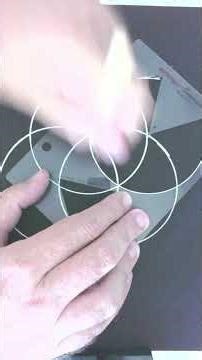 How to Draw the Seed of Life! #geometry #art #drawing #mathematics