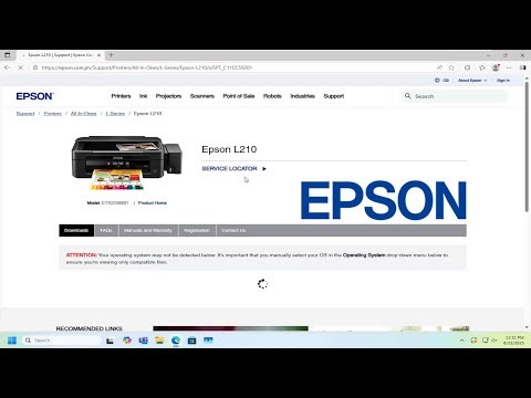 How To Install and Setup Epson L210 Printer [Guide]