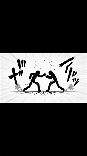 Epic Stickman Fight 👊🤜 #stickmananimation