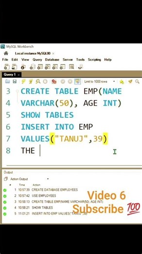 Insert Data in SQL in 30 Seconds 🚀 | #shorts #ytshorts #youtubeshorts