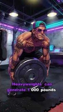 Physics of a knockout punch explained #boxing #knockout #science