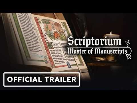 Scriptorium: Master of Manuscripts - Official Launch Trailer