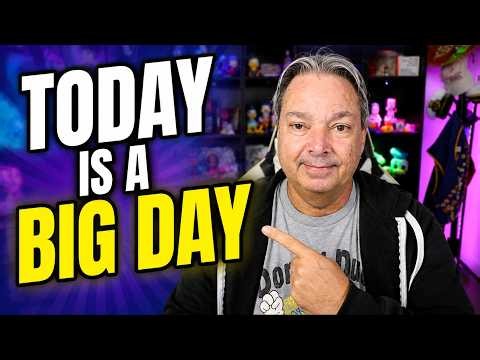 TODAY IS A BIG DAY FOR ME