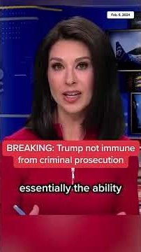 The End of Presidential Immunity
