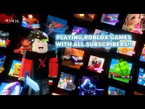 🔴 PLAYING ROBLOX RIVALS WITH ALL SUBSCRIBERS!! JOIN NOW 🔴