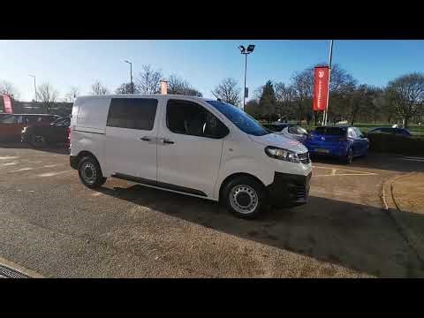 2021 Vauxhall Vivaro 2.0 Turbo D 3100 Edition Crew Van Double Cab 5dr Diesel Manual L1 H1 Euro 6