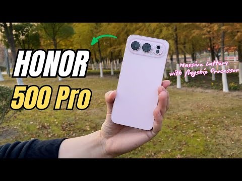 Honor 500 Pro Review: Snapdragon 8 Elite + 8000mAh Battery Beast 🔥| Price & Release Date in USA