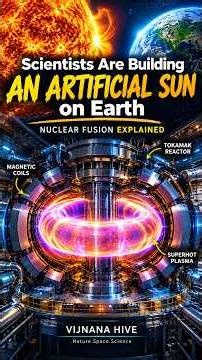 Scientists Are Building an “Artificial Sun” on Earth ☀️ | Nuclear Fusion Explained