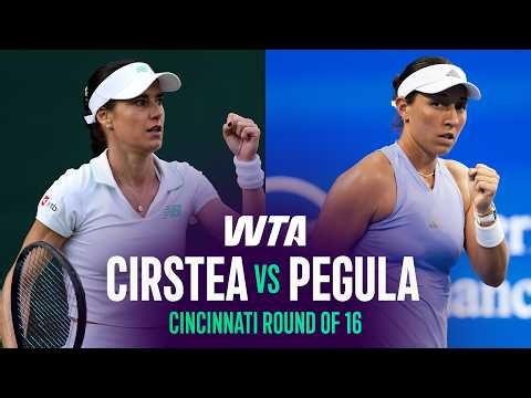 Sorana Cirstea vs. Jessica Pegula | 2026 Cincinnati Round of 16 | WTA Match Highlights