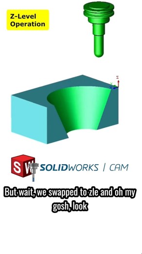 From Roughing to Finishing! Area Clearance + Z-Level | SOLIDWORKS CAM