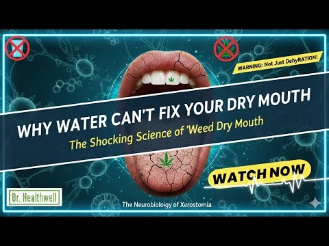 Why Water CAN’T Fix Your Cottonmouth: The Interesting Science of "Weed Dry Mouth"