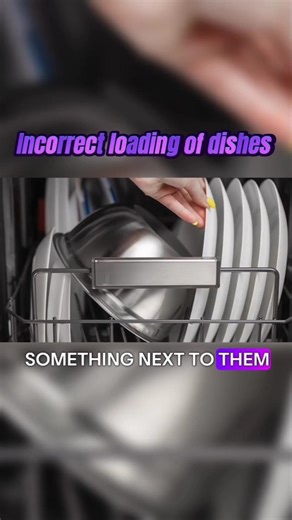 incorrect loading of dishes in #dishwasher ❌#dishwasherrepair #dishwashercleaning