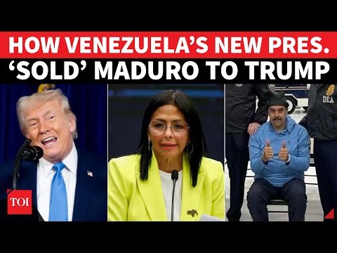 Maduro’s Inner Circle ’FLIPPED THE SCRIPT’; How Rodriguez ‘SECRETLY SOLD’ Venezuela Pres. To Trump