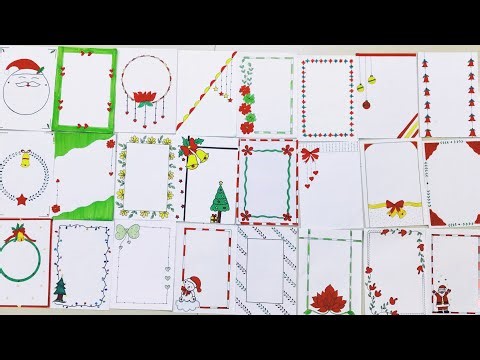 Border Designs/Border design for project/Project work designs/Assignment front page design handmade