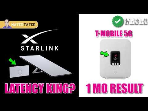 ✅Starlink Gen 4 vs 5G Home Internet After 1 Month: Speed and Latency Surprise!