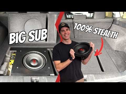 Most Bass - Zero Space: Stealth Ported 12" Subwoofer Build (DD Audio SL700)