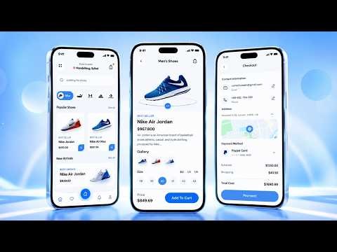 React Native Sneaker E-Commerce Full Stack App with Free Source Code | Expo + Node.js + MongoDB