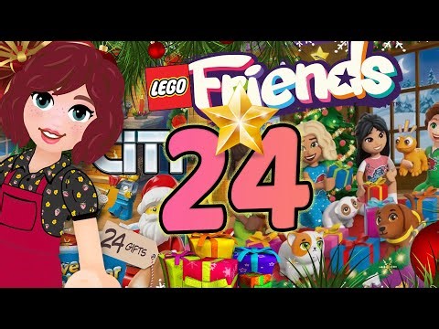 It's Christmas EVE! Opening door 24 of LEGO Friends/City Advent Calendars 2025