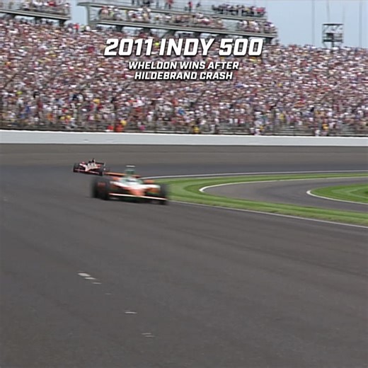 One of the wildest finishes in racing history. In 2011, rookie J.R. Hildebrand was one turn away from winning the Indy 500. Then the unimaginable happened, allowing Dan Wheldon to swoop in for a legendary, jaw-dropping win.