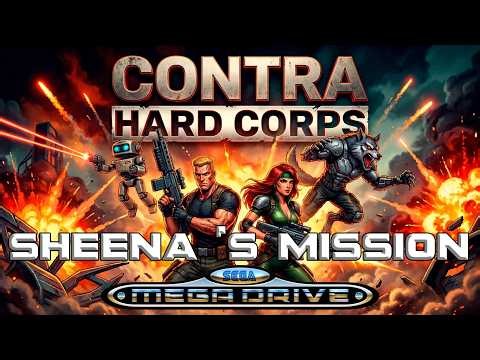 Sheena vs Alien: Orbital Horror in CONTRA HARD CORPS