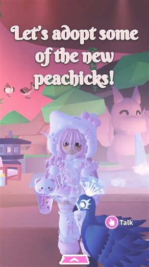 Adopting the NEW PEACHICKS in Adopt Me! Adopt Me Salon Update 2026 #adoptme #robloxadoptme